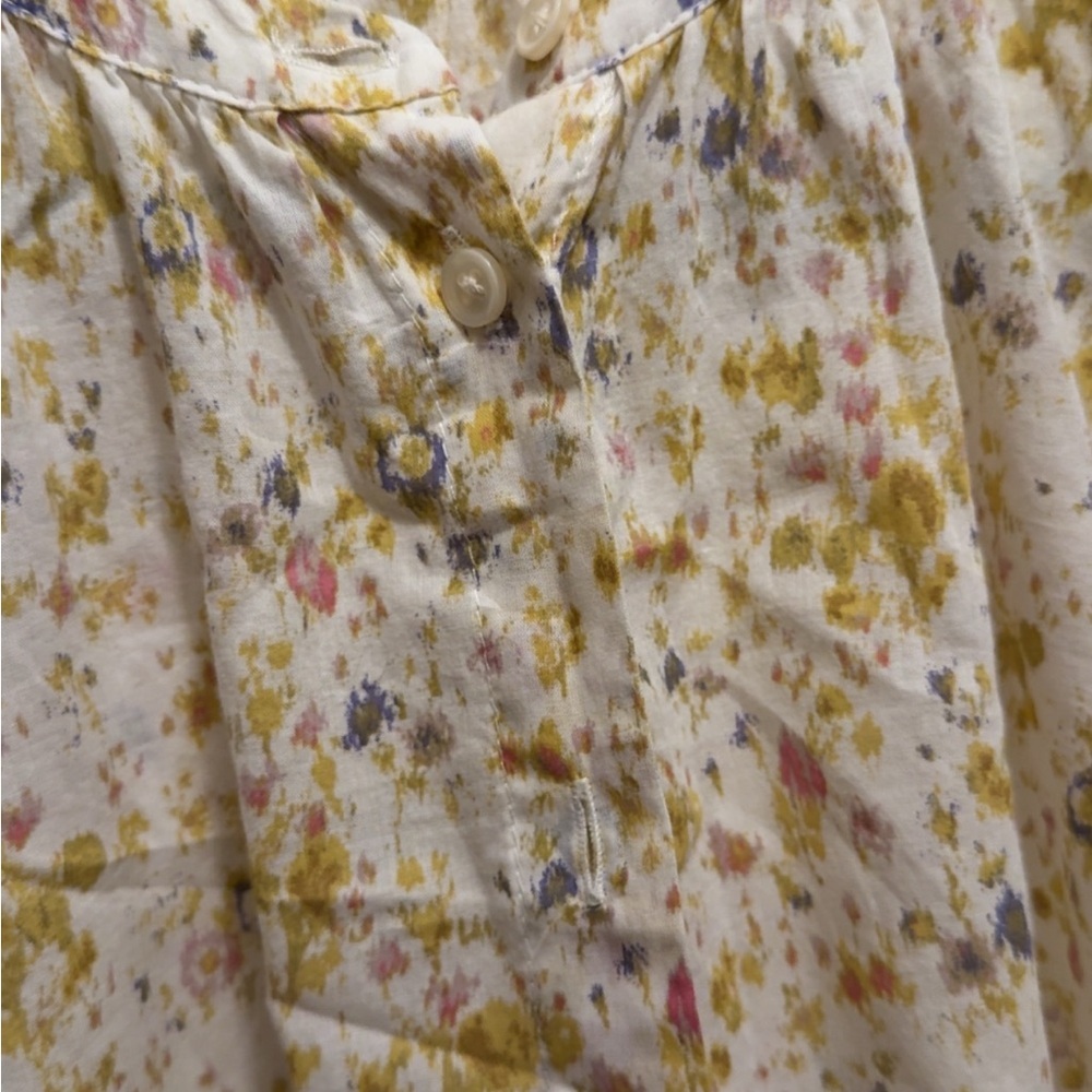 J. Crew Contemporary Multicolor Floral Blouse - Picture 6 of 8